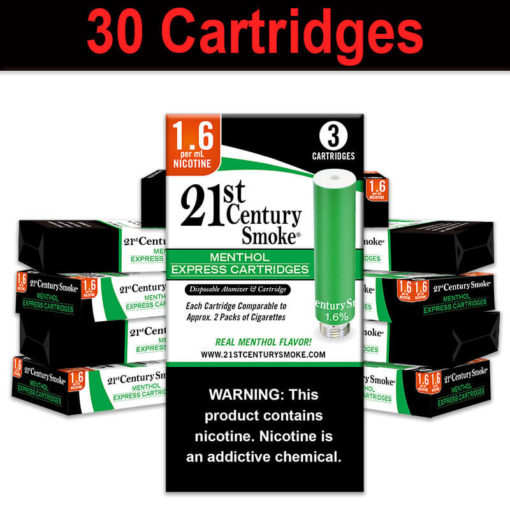 Menthol 3 Pack Foil - Refill 1.6% Buy 6+4 FREE - 30 Total