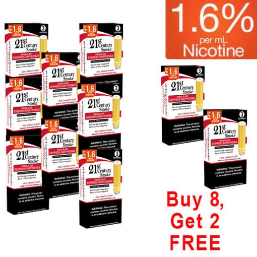 Awesome Sale Regular 3 Pack Foil - Refill 1.6% Buy 8+2 FREE - 30 Total
