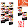 21st Century Smoke E-Cig Refill Cartridges Regular 1.6% Nicotine - 60 Total