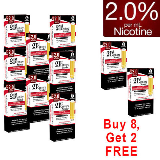 6 Pack Sale Regular - Refill 2.0% Buy 8+2 FREE - 60 Total